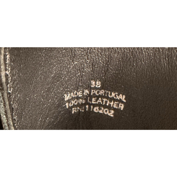 Zadig & Voltaire Joe Cecilia Black Patent Leather Chain Boots Womens EU 38/US 7 - Picture 12 of 14